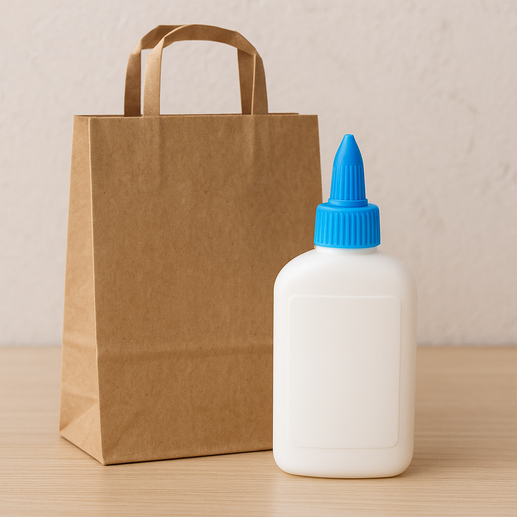 Comprar cola para sacola de papel: onde encontrar a melhor solução